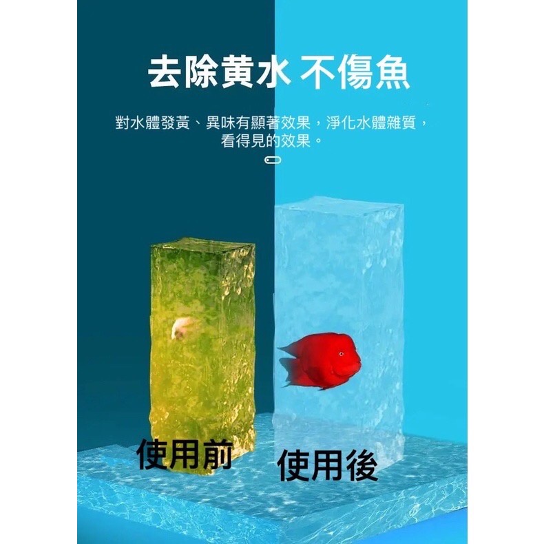 🐟龍潭🐟🎴八百萬神 超強效水質淨化球🎴 ❗❗實測影片❗❗ 空氣缸 除黃水 濾材 過濾器濾材 淨水丸 去除NO3 亞硝酸 縮圖 7
