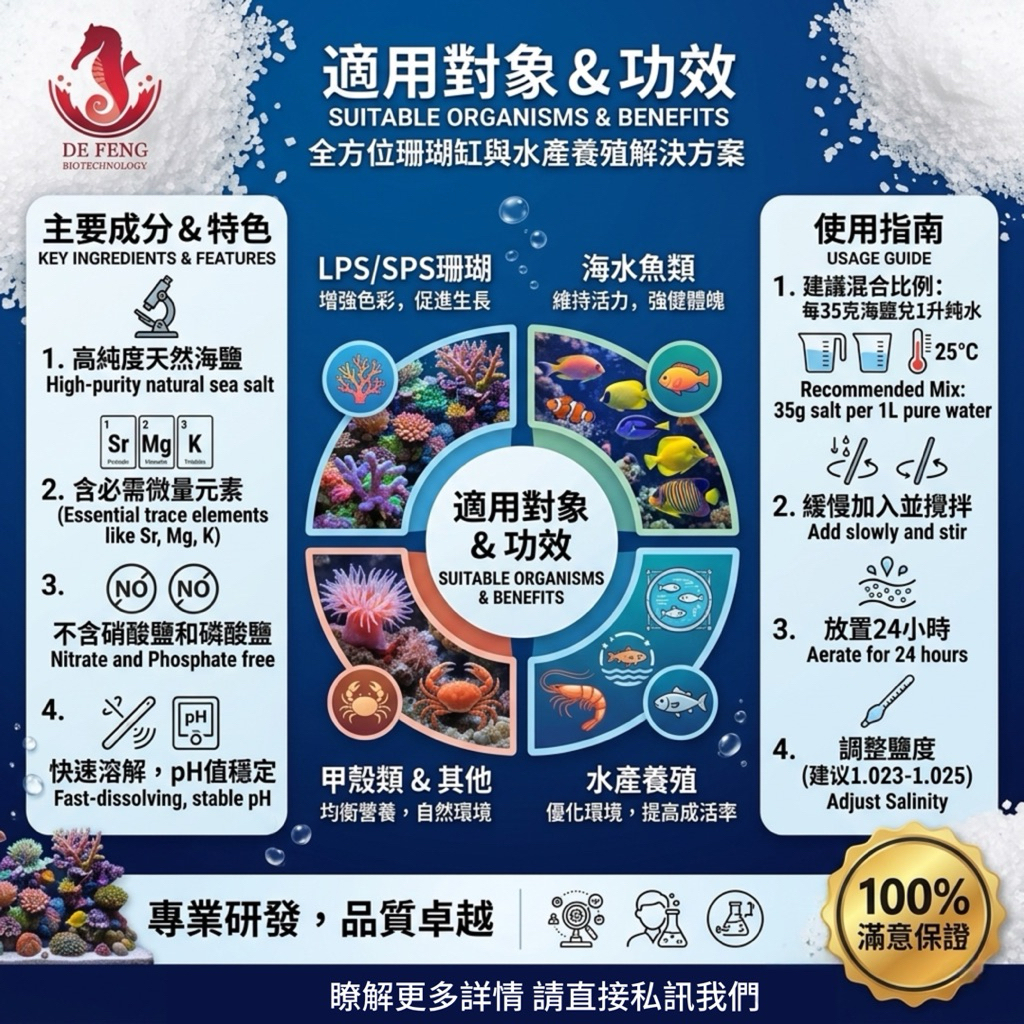 【海水魚專用】海水素 現貨小包裝 縮圖 2